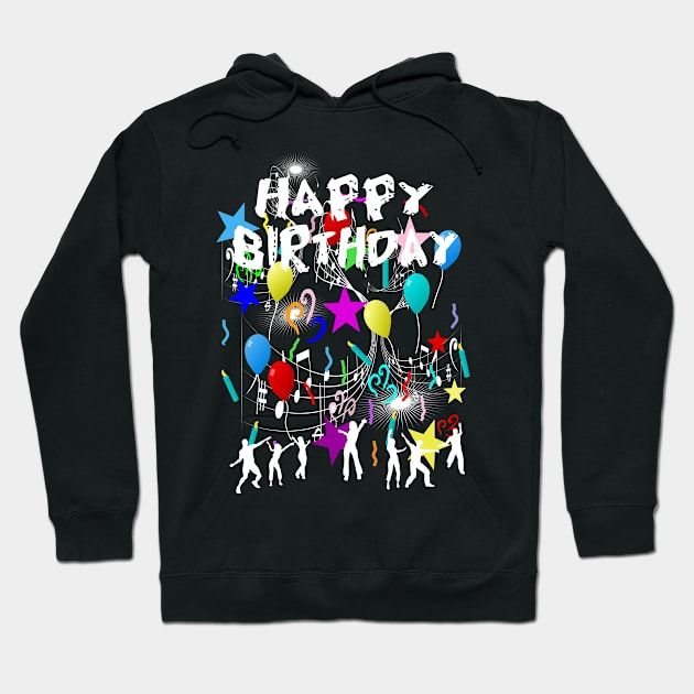 Happy Birthday Hoodie by BC- One- Shop